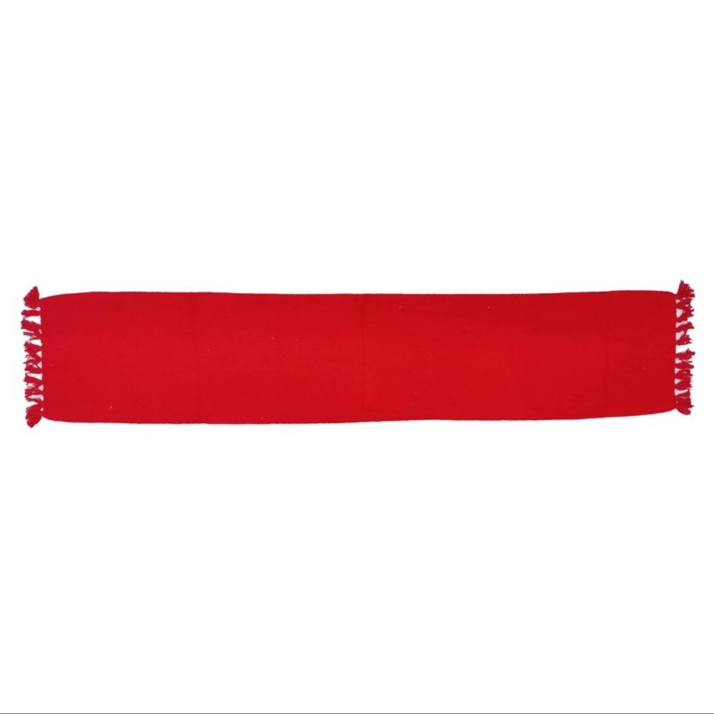 Red Threshold 72" X 14" Cotton Textured Table Runner